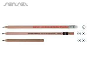 Promotional Natural Wood Pencils (With Or Without Eraser)