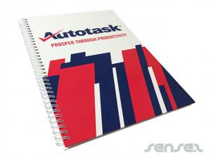 Promotional Hard Cover Wiro Notebooks (A5)