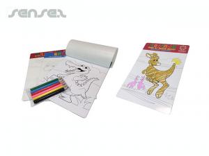 Promotional Colouring In Magnets And Pencil Sets