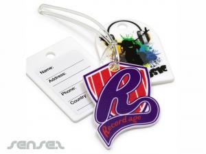 Custom Shaped Acrylic Luggage Tags (3mm Or 5mm)
