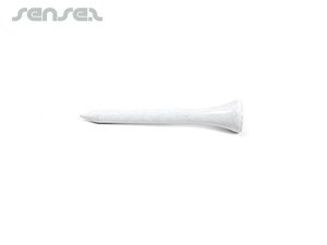 Promotional Colour Wooden Tees (70mm)