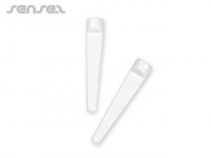 Promotional White Wedge Tees