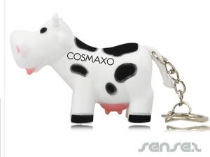 Promotional Moo-Moo LED Keychains