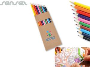 Promotional Faver Colouring Pencils (10Pcs)
