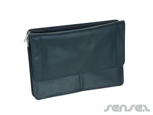Promotional Business Leather Satchel Compendiums