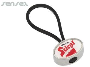 Promotional Mercus Metal Keyrings - Oval