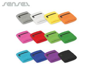 Promotional Wrist Wallet Sweat Bands