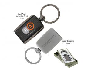 Promotional Carbon Metal Key Chains
