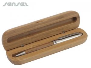 Promotional Kenai Bamboo Ballpens