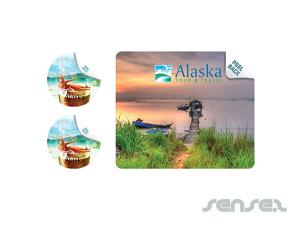 Promotional Gripz Mouse Mats & Coaster Sets