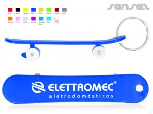 Promotional Skateboard Bottle Opener Keychain