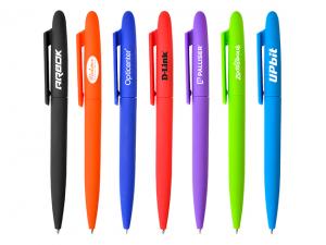 Promotional Neon Rubber Twist Pens