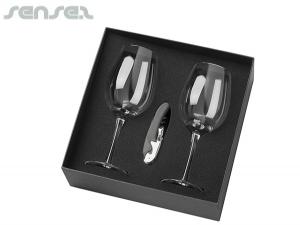 Wine Glass Sets With Corkscrew