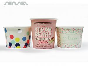 Ice Cream Gelato Cups (3oz Or 5oz)