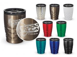 Promotional Diamond Reusable Double Wall Cups (400ml)