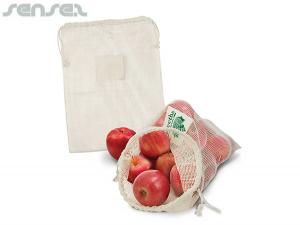 Cotton Produce Mesh Bags