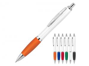 Promotional Molly Plastic White Ballpoint Pens
