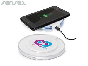 Promotional Round Wireless Phone Chargers