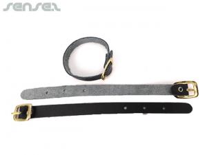 Promotional Faux Leather Luggage Tag Straps