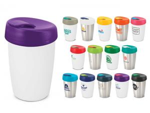 Promotional Dukka Stainless Double Wall Coffee Cups (350ml)