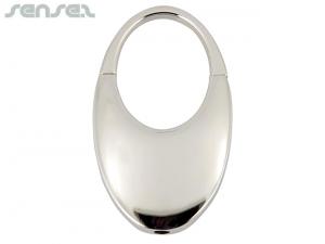 Promotional Teardrop Metal Keyrings