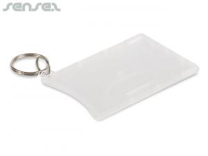 Promotional ID Card Holders With Keyring