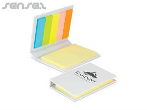 Promotional Essential Sticky Note Books With Flags