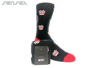 Promotional Woven Dress Socks