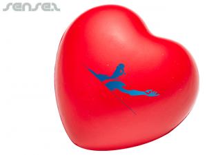 Promotional Big Heart Stress Balls
