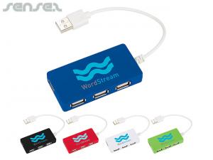 Promotional Office 4 Port USB Hubs