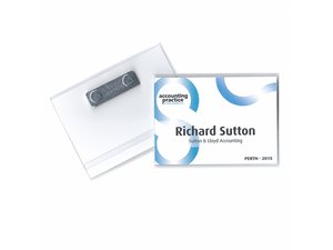 Promotional Event PVC Name Badge Holders