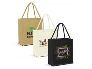 Promotional Zoe Eco Jute Tote Bags (Large)