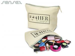 Promotional Avini Canvas Cosmetic Bags (Large)