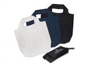 Promotional Compact Foldaway Non Woven Bags In Pouch
