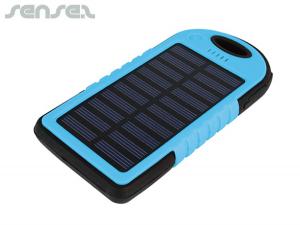 Promotional Lightweight Solar Power Banks (4000mAh)