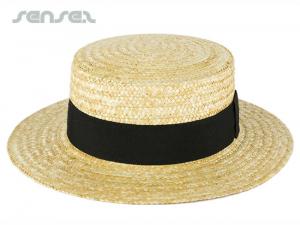 Promotional Straw Boater Hats