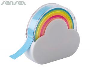 Promotional Rainbow Memo Tape Dispensers