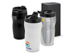 Promotional Curve Stainless Double Wall Cups (300ml)