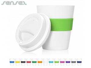 Promotional Fin Reusable Eco BPA Free Coffee Cups (356ml)