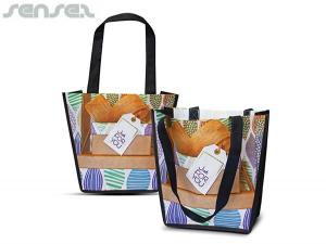Promotional Spirit Full Colour Eco Non Woven Tote Bags