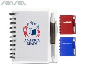 Promotional Soulus Notepads With Pen