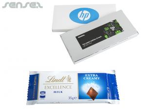 Promotional Lindt Chocolate Bars In Box (35g)