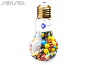 Promotional M&M Filled Light Globes (100g)