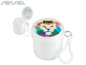 Reusable Clear Ponchos In Canister