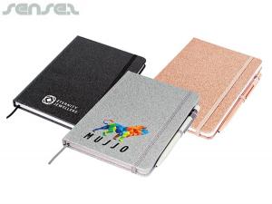 Promotional Shine Glimmer Notebooks (A5)