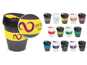 Frosted Recyclable Eco BPA Free Coffee Cups (350ml)