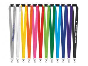 Promotional Stock Polyester Bright Lanyards (20mm)