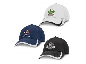 Promotional Ada Embroidered Polyester Sports Caps