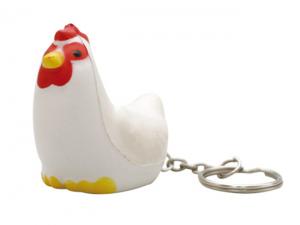 Promotional Chicken Rooster Stress Keyrings