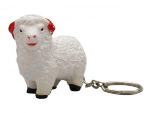 Promotional Ram Sheep Stress Keyrings